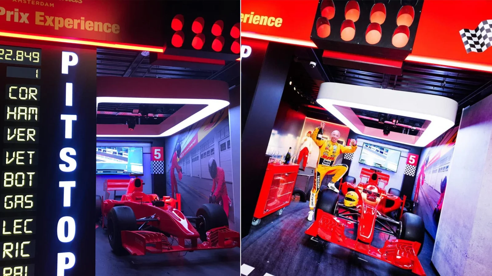 VR Grand Prix Experience – Madame Tussauds Amsterdam