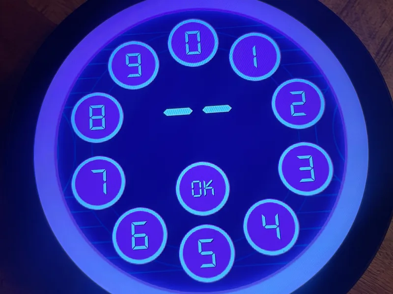 watch your back - code display
