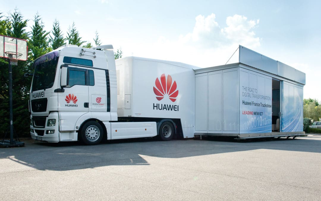 Huawei Tour de France Truckshow