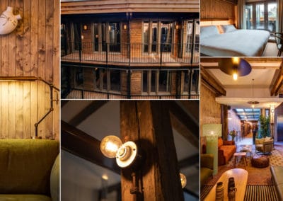 Hotel van de Vijsel en Café Woods